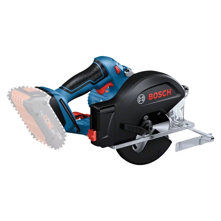 BOSCH aku ručna kružna pila za metal GKM 18V-50