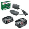BOSCH aku set PBA 1x18V 2,0Ah + 1x18V 4,0Ah + AL 18V-20