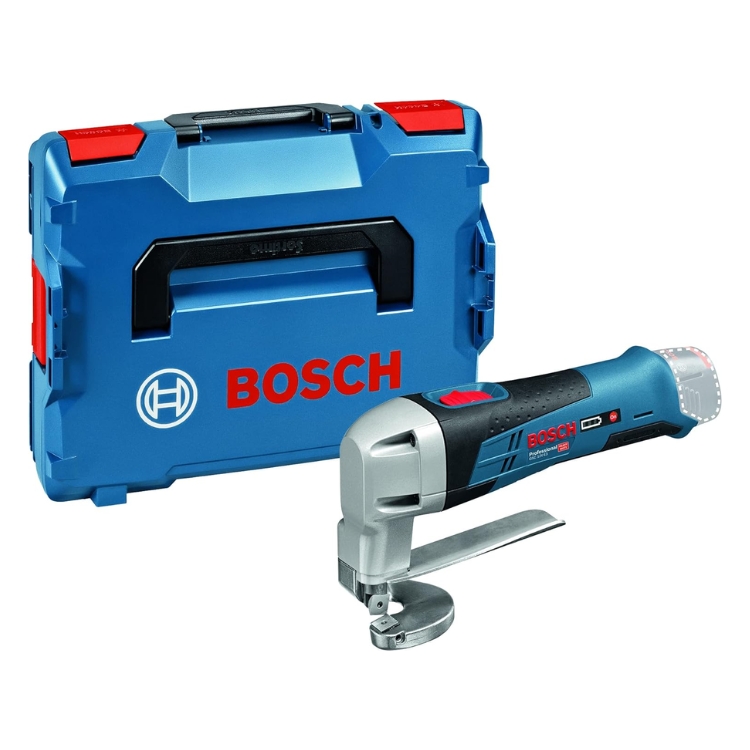 BOSCH aku škare za lim GSC 12V-13 2xAku 12V 2,0Ah + L-BOXX