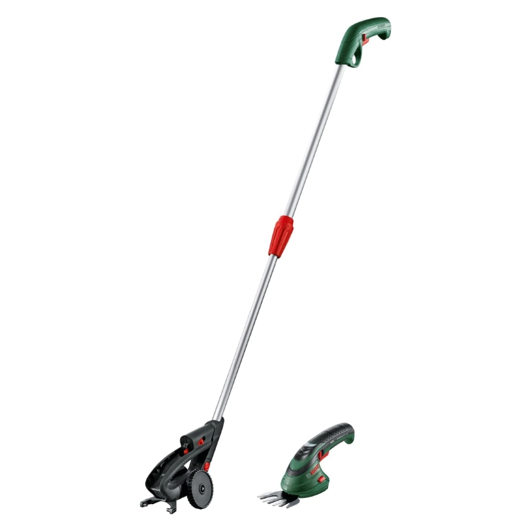 BOSCH aku škare za travu ISIO + teleskopski držak