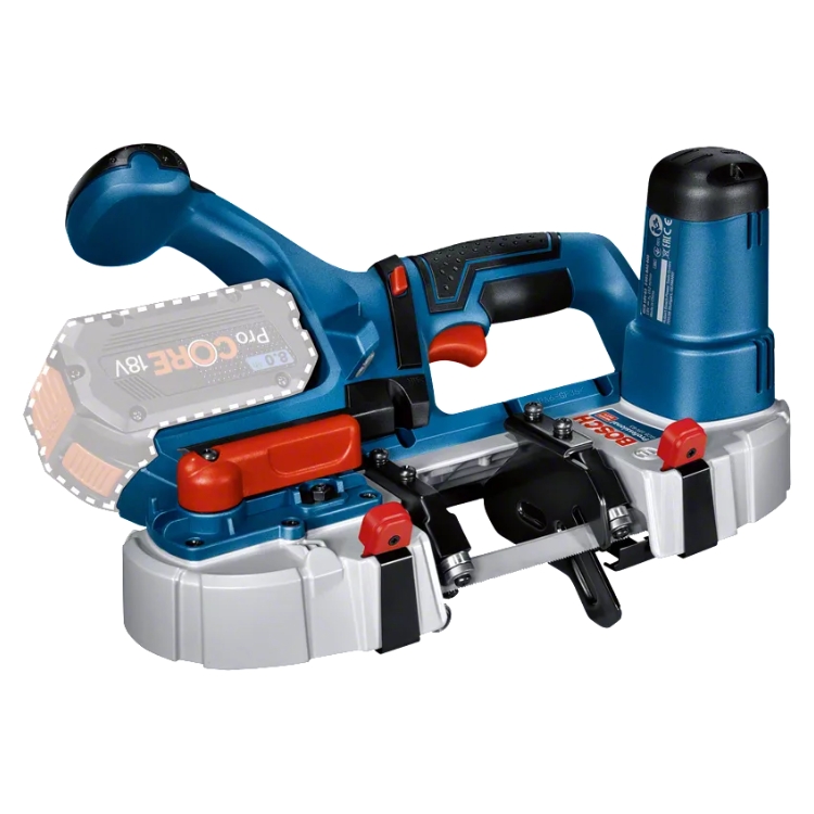 BOSCH aku tračna pila GCB 18V-63