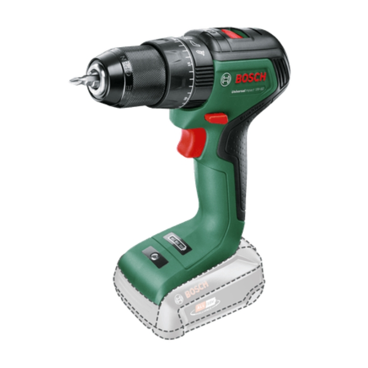 BOSCH aku udarna bušilica-odvijač UniversalImpact 18V-60