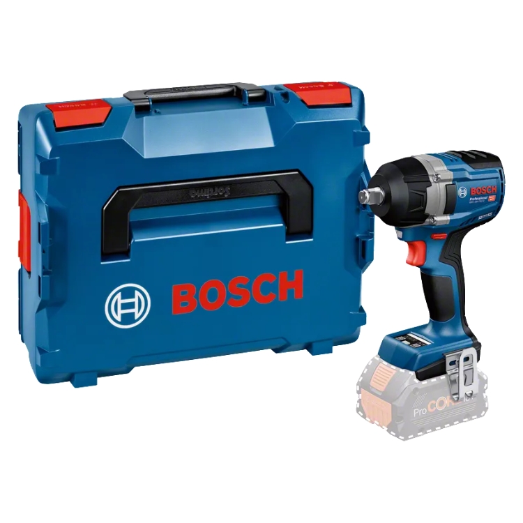 BOSCH aku udarni stezač GDS 18V-750 C + L-BOXX