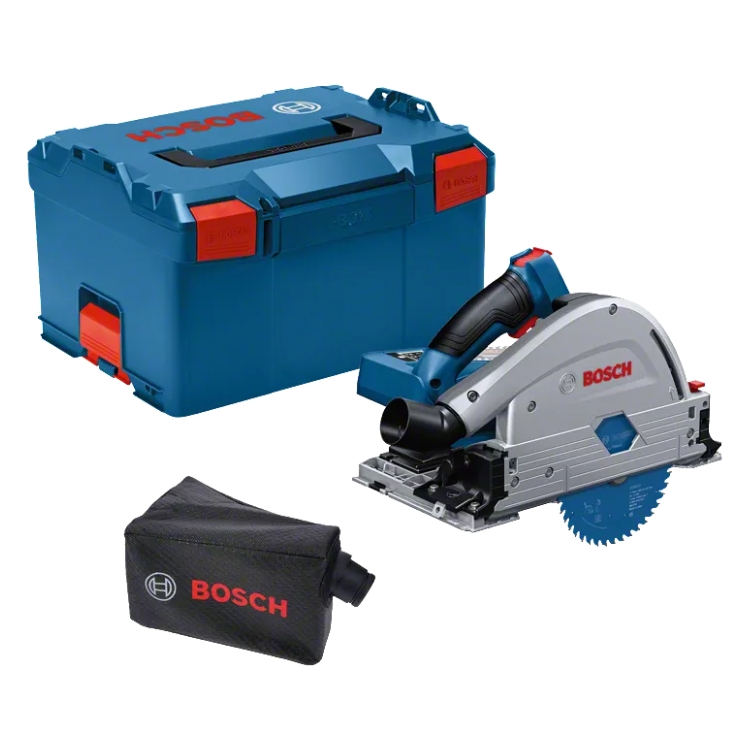 BOSCH aku uranjajuča kružna pila GKT 18V-52 GC + L-BOXX