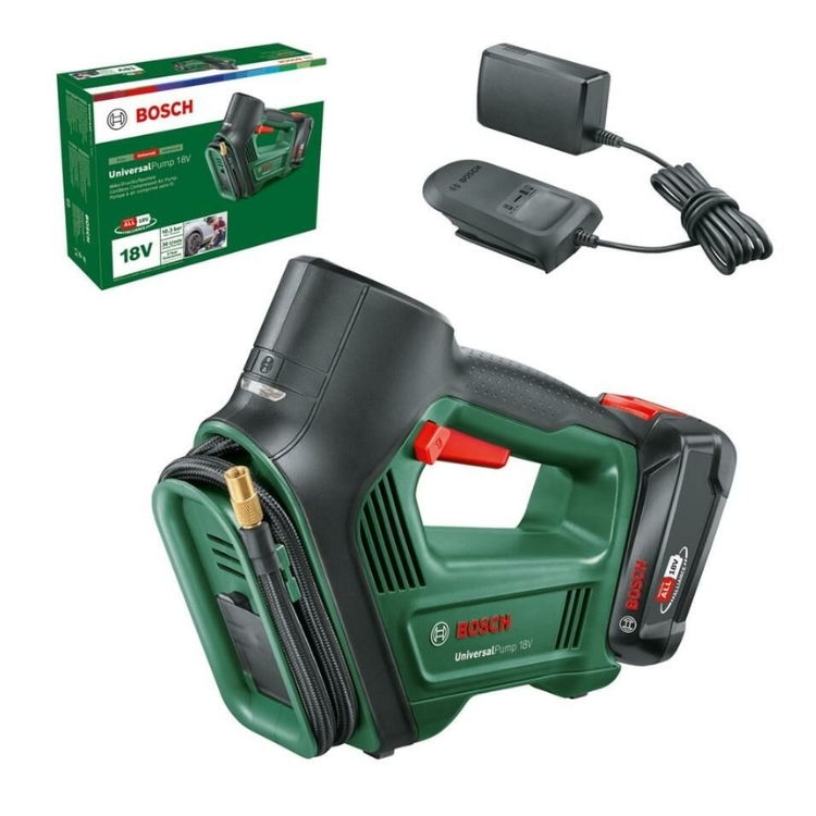 BOSCH aku zračna pumpa UniversalPump 18V 1xAku 18V 2,0Ah