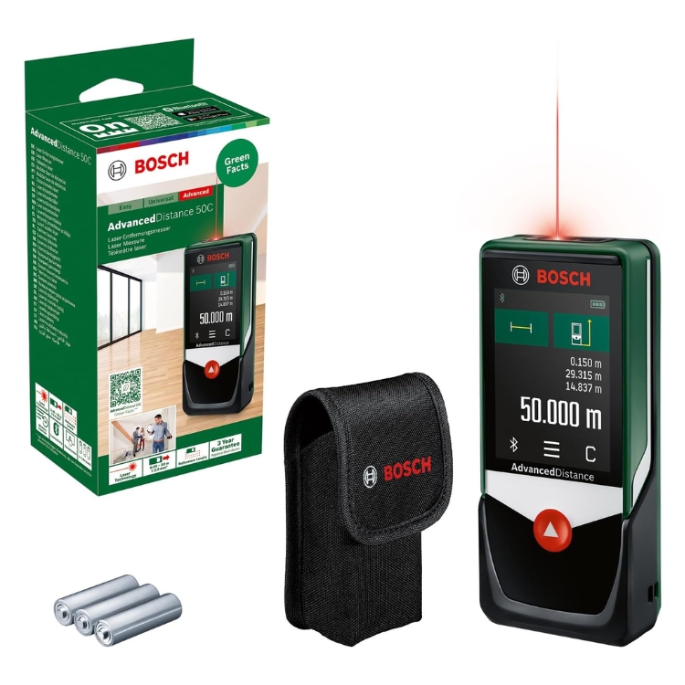 BOSCH digitalni laserski daljinomjer AdvancedDistance 50C