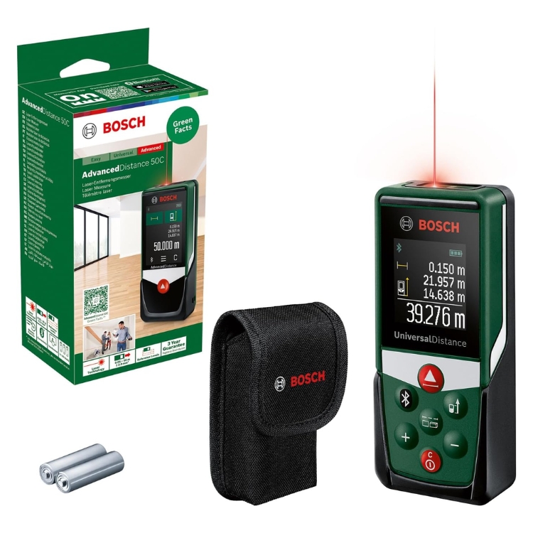 BOSCH digitalni laserski daljinomjer UniversalDistance 50C