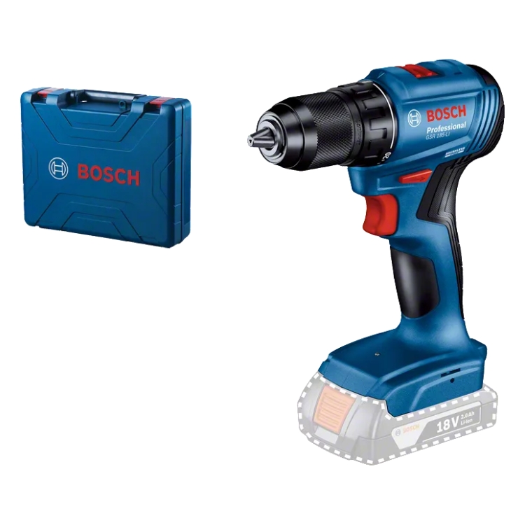 BOSCH aku bušilica-izvijač GSR 185-LI + kovčeg