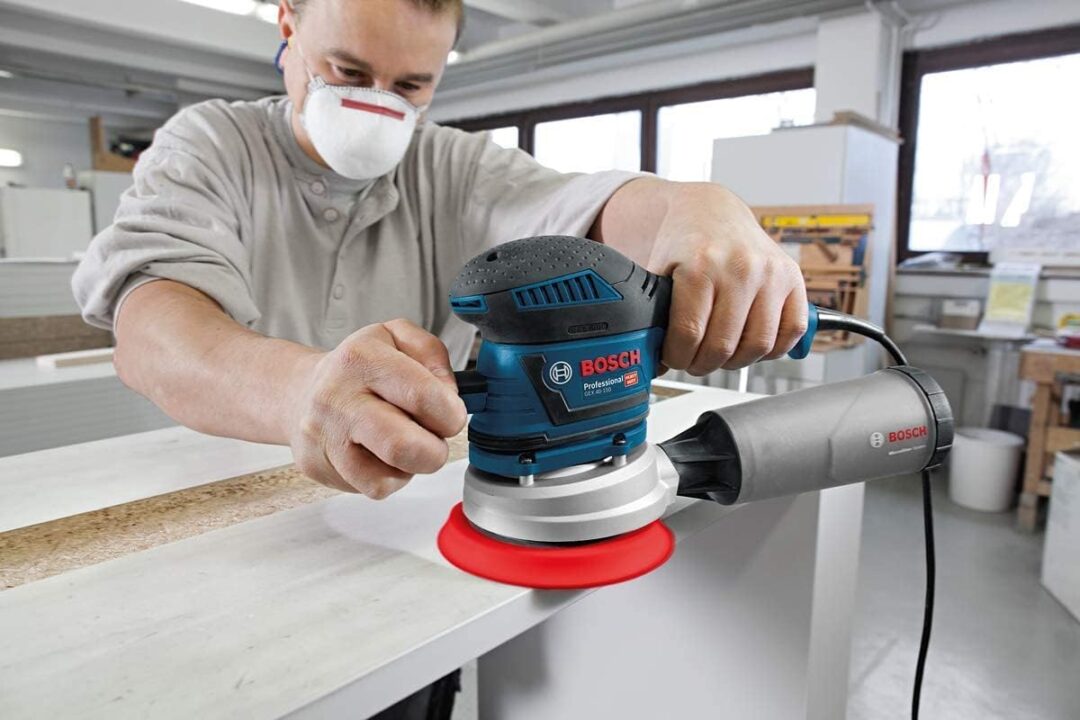 BOSCH ekscentrična brusilica GEX 40-150 + L-BOXX - Slika 4