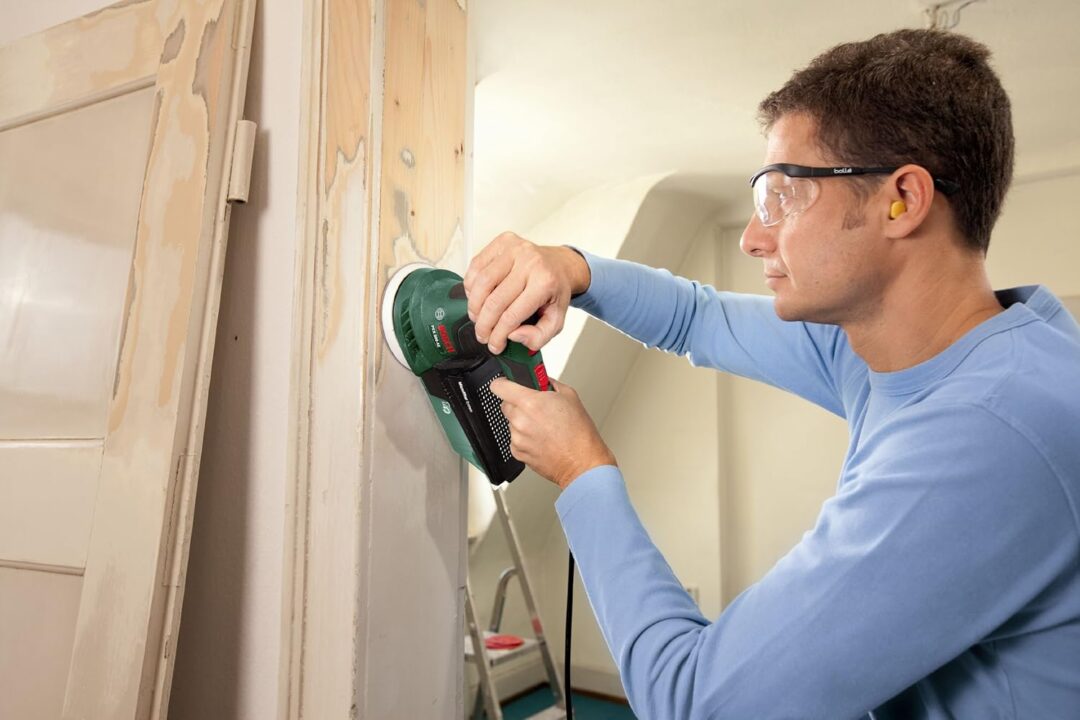 BOSCH ekscentrična brusilica PEX 300 AE + kovčeg - Slika 3