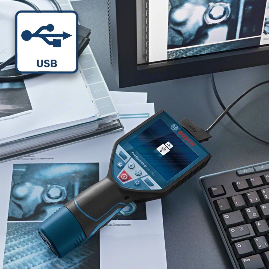 BOSCH kamera za cijevi GIC 120 C - Slika 3