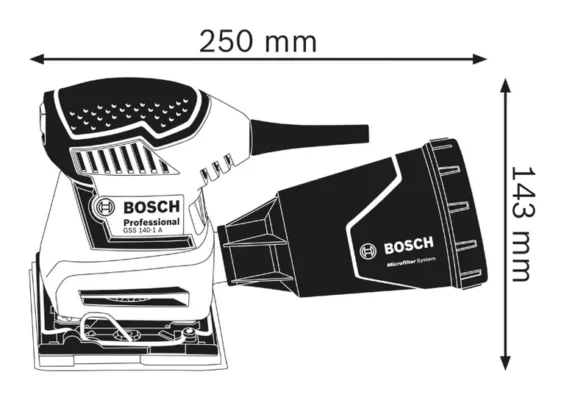 BOSCH oscilirajuca brusilica GSS 140 1 A alati matic 881347574 Alati Matić Alati vrhunske cijene i kvalitete