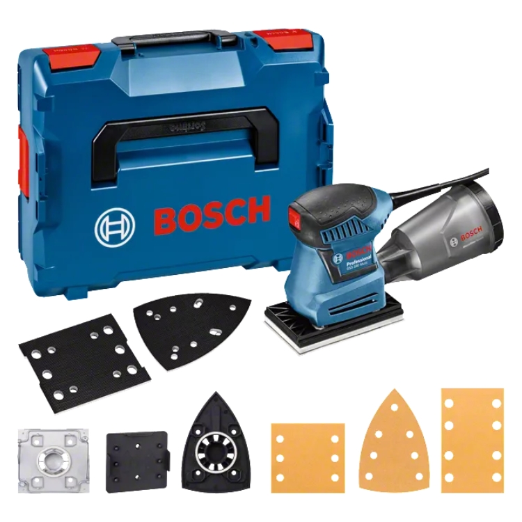 BOSCH oscilirajuća brusilica GSS 160 Multi + L-BOXX