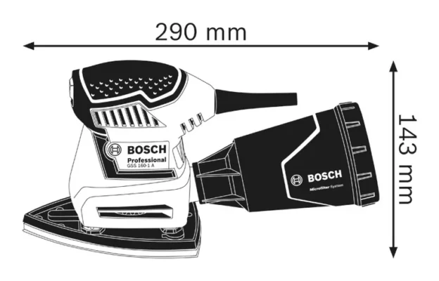 BOSCH oscilirajuca brusilica GSS 160 Multi L BOXX alati matic 889847595 Alati Matić Alati vrhunske cijene i kvalitete