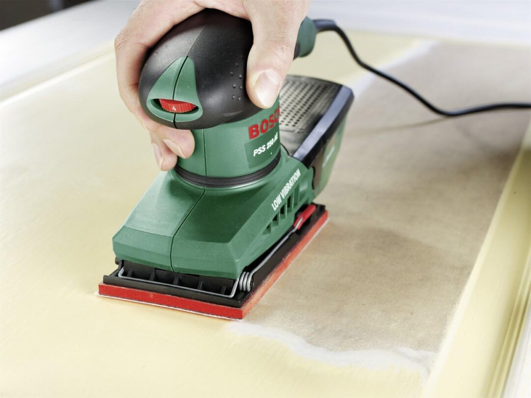 BOSCH oscilirajuća brusilica PSS 250 AE + kovčeg - Slika 2