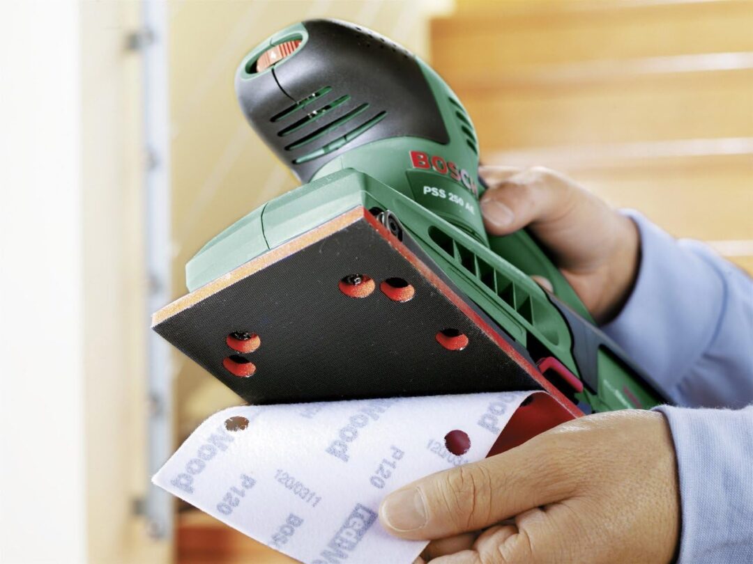 BOSCH oscilirajuća brusilica PSS 250 AE + kovčeg - Slika 3