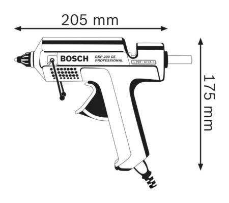 BOSCH pistolj za lijepljenje GKP 200 CE alati matic 889847521 Alati Matić Alati vrhunske cijene i kvalitete