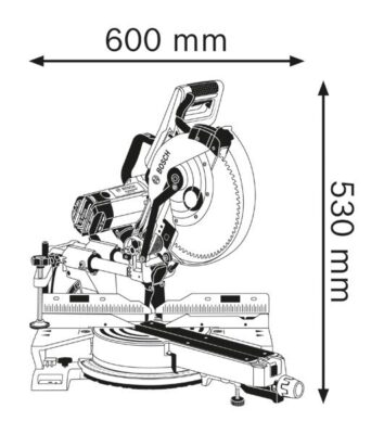 BOSCH potezno nagibna pila GCM 12 SDE alati matic 966102287 Alati Matić Alati vrhunske cijene i kvalitete