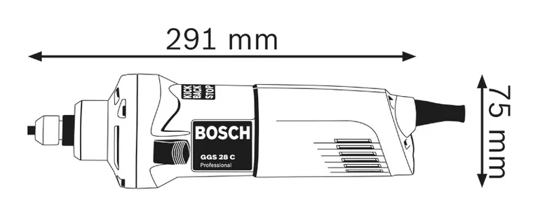 BOSCH ravna brusilica GGS 28 LC alati matic 889847555 Alati Matić Alati vrhunske cijene i kvalitete