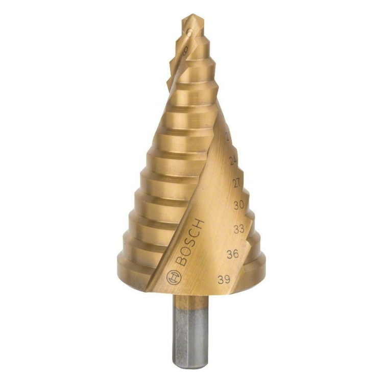 BOSCH stupnjevito svrdlo HSS TiN 6 – 39 mm