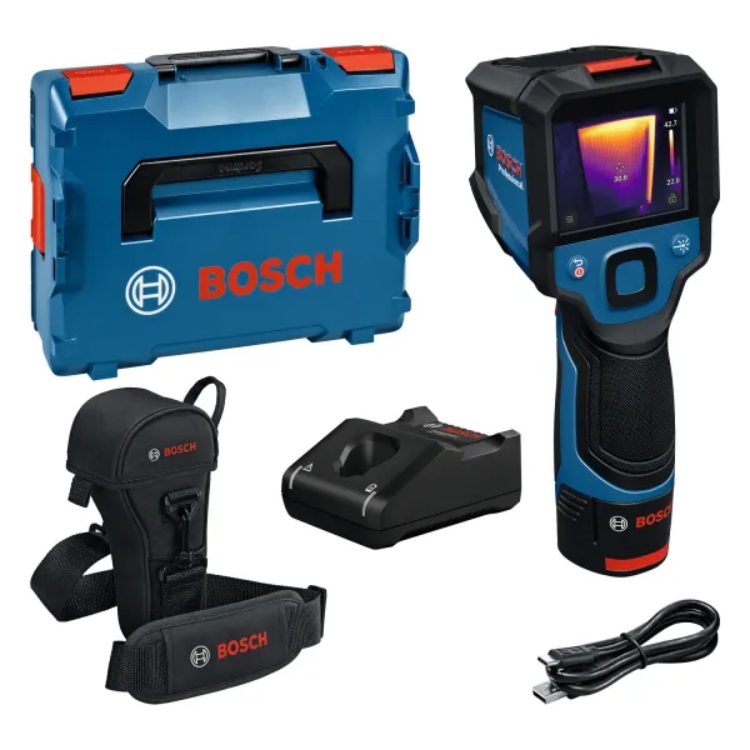 BOSCH termo kamera GTC 12V-450-13 1xAku 12V 2,0Ah + L-BOXX