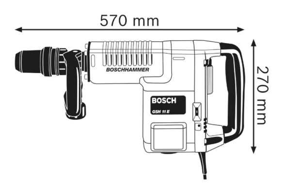 BOSCH udarni cekic GSH 11 E kovceg alati matic 821298644 Alati Matić Alati vrhunske cijene i kvalitete