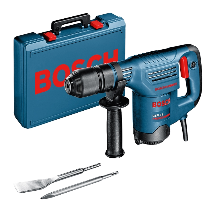 BOSCH udarni čekić GSH 3 E + kovčeg