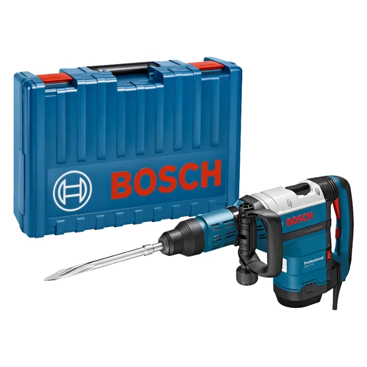 BOSCH udarni čekić GSH 7 VC + kovčeg