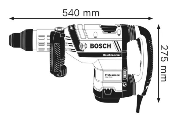 BOSCH udarni cekic GSH 7 VC kovceg alati matic 914472525 Alati Matić Alati vrhunske cijene i kvalitete