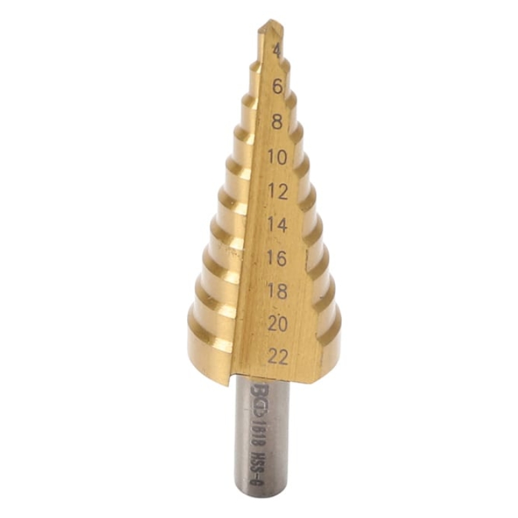 BGS stupnjevito svrdlo 4 – 22 mm 1618