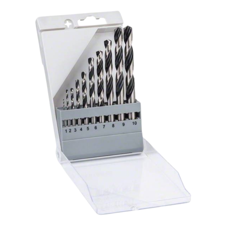 BOSCH 10-dijelni set PointTeQ svrdla za metal HSS