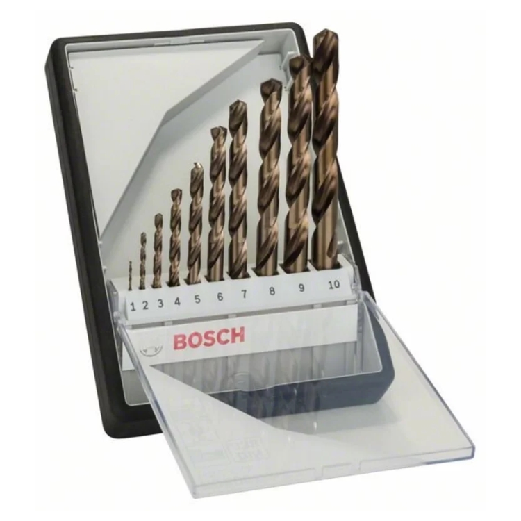 BOSCH 10-dijelni set Robust Line svrdla za metal HSS-Co