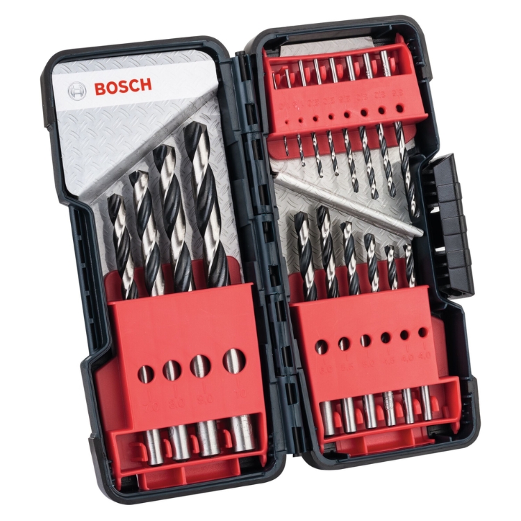 BOSCH 18-dijelni set PointTeQ svrdla za metal HSS
