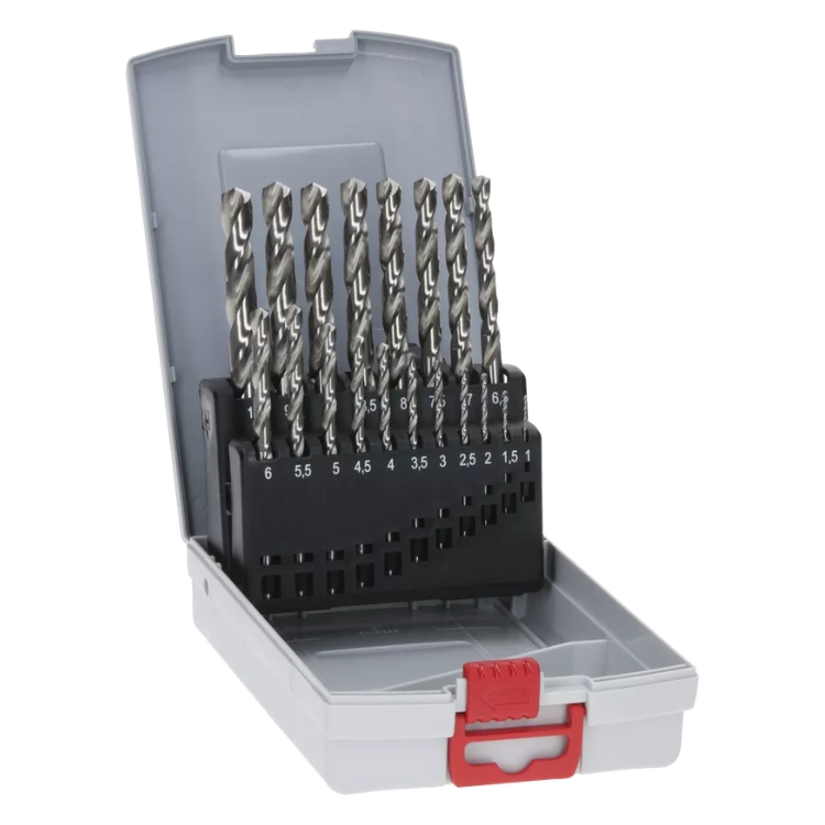 BOSCH 25-dijelni set PointTeQ svrdla za metal HSS ProBox