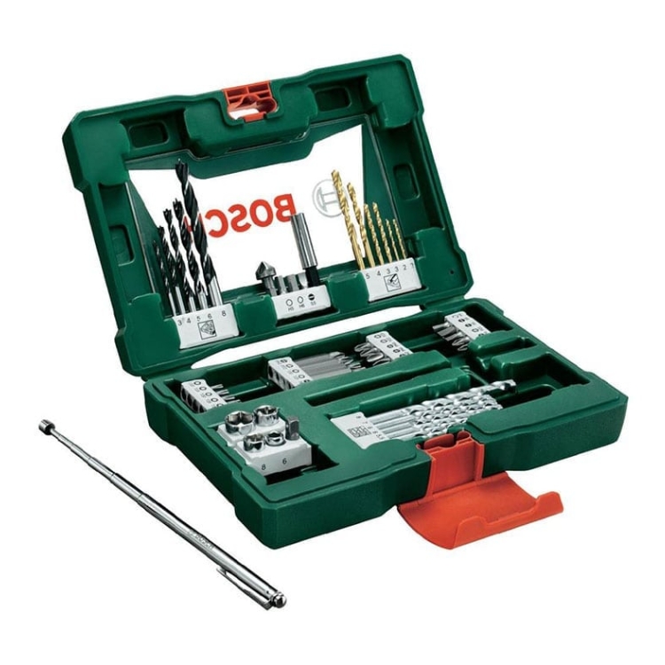 BOSCH 48-dijelni V-Line TiN set svrdla i bitova s magnetskim štapom