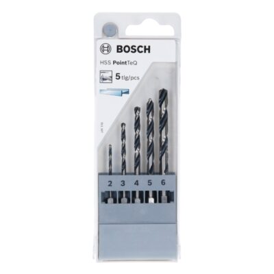 BOSCH 5 dijelni set PointTeQ svrdla za metal HSS sa sesterostranim prihvatom alati matic 881343860 Alati Matić Alati vrhunske cijene i kvalitete