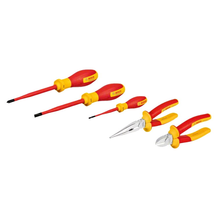 BOSCH 5-dijelni set kombinirani VDE