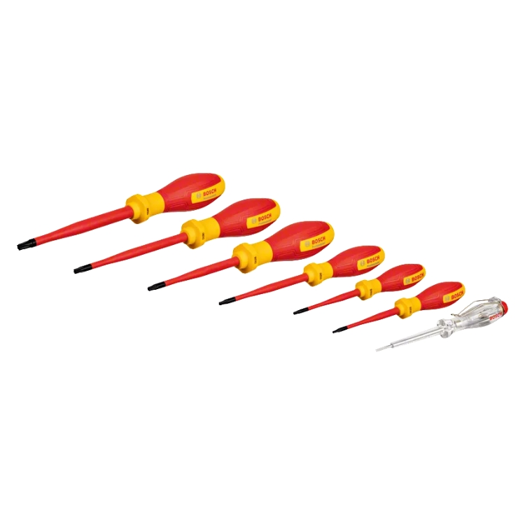 BOSCH 7-dijelni set izvijača TX VDE