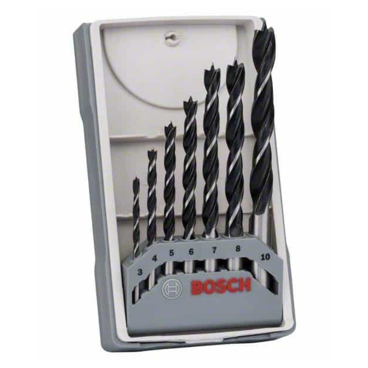 BOSCH 7-dijelni set svrdla za drvo