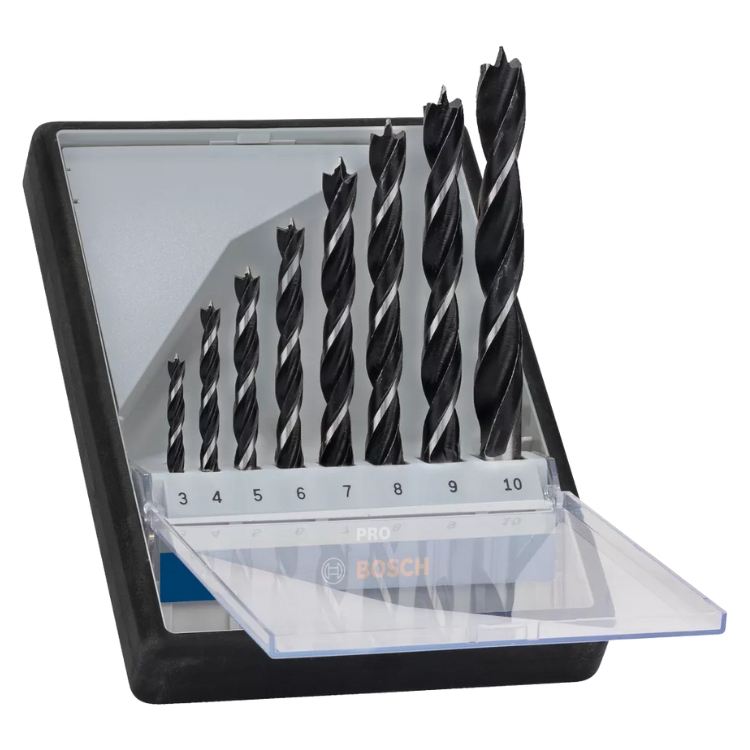 BOSCH 8-dijelni set Robust Line svrdla za drvo