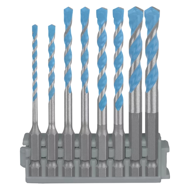 BOSCH 8-dijelni set višenamjenskih svrdla Pick & Click Expert HEX-9 Multi Construction