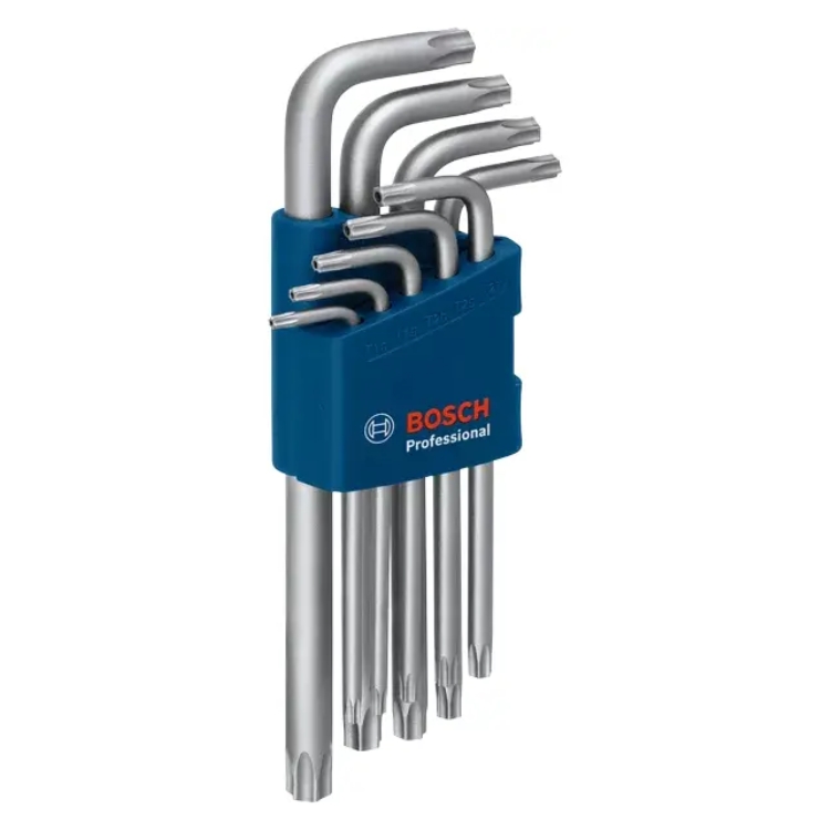 BOSCH 9-dijelni set torx ključeva na plastičnom stalku