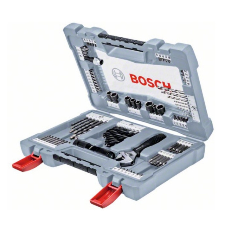 BOSCH 91-dijelni Premium X-Line set svrdla i bitova izvijača