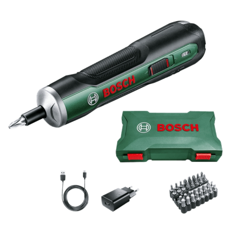 BOSCH aku izvijač PushDrive 3,6V