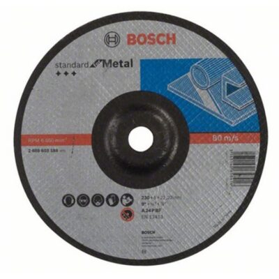 BOSCH brusna ploca za metal koljenasta Standard 230×6 mm alati matic 881343860 Alati Matić Alati vrhunske cijene i kvalitete