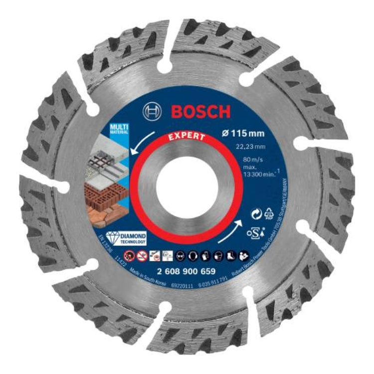 BOSCH dijamantna rezna ploča Expert Multi Material 115×2,2 mm
