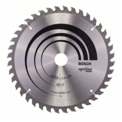 BOSCH list kruzne pile Optiline Wood 254x30x28 mm Z40 alati matic 881347660 Alati Matić Alati vrhunske cijene i kvalitete