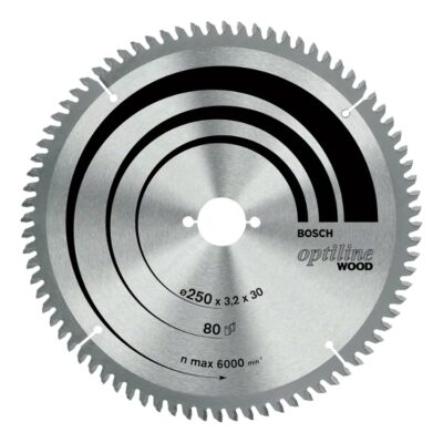 BOSCH list kruzne pile Optiline Wood 254x30x28 mm Z80 alati matic 881347660 Alati Matić Alati vrhunske cijene i kvalitete