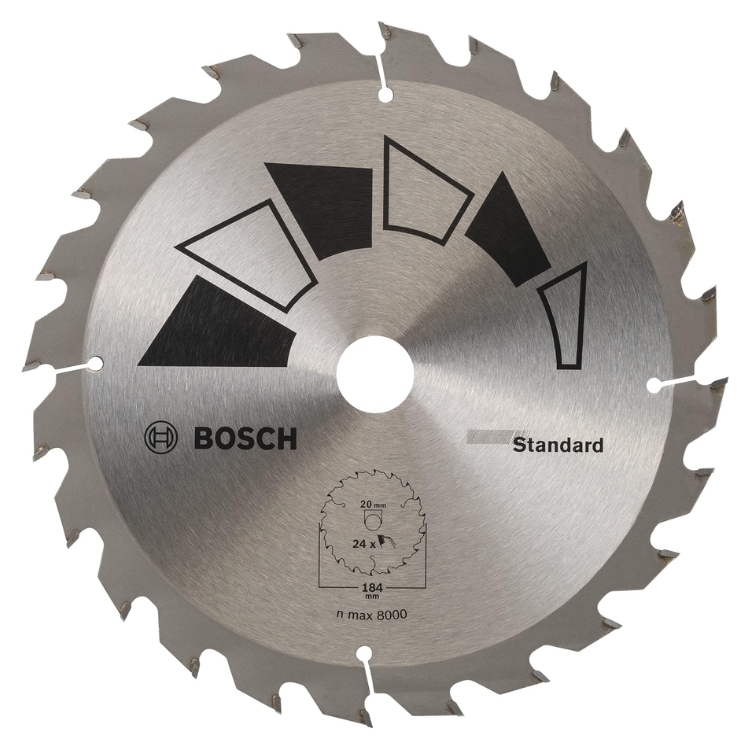 BOSCH list kružne pile STANDARD 130×20 mm – 18 zuba