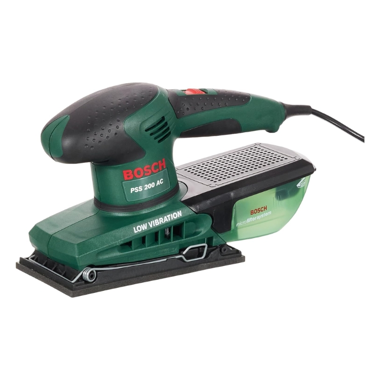 BOSCH oscilirajuća brusilica PSS 200 AC + kovčeg